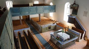 Szentgyörgyvölgyi kazettás mennyezetű református templom (thumb)